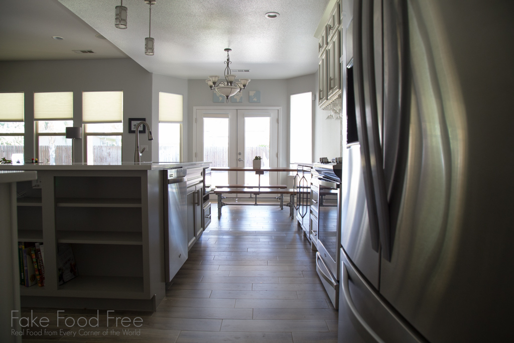 View from the the remodeled kitchen | A New Kitchen | FakeFoodFree.com