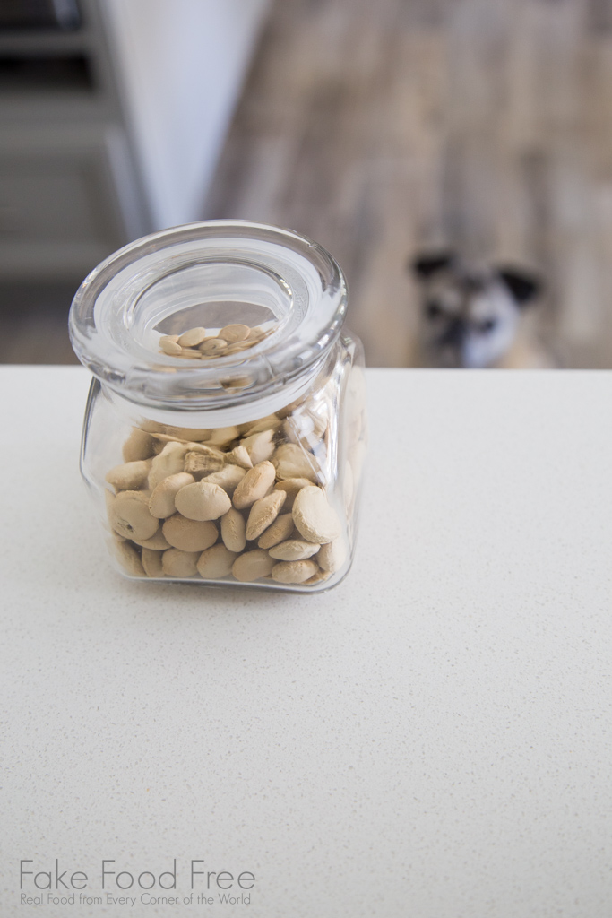 A new spot for treats in the new kitchen