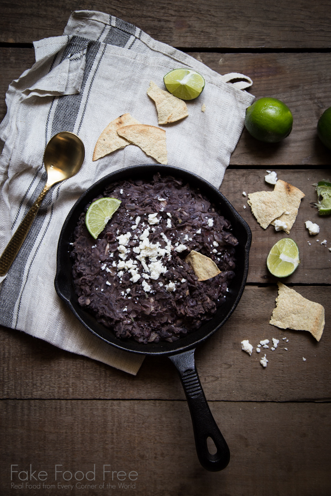 Black Beans with Garlic and Lime Recipe