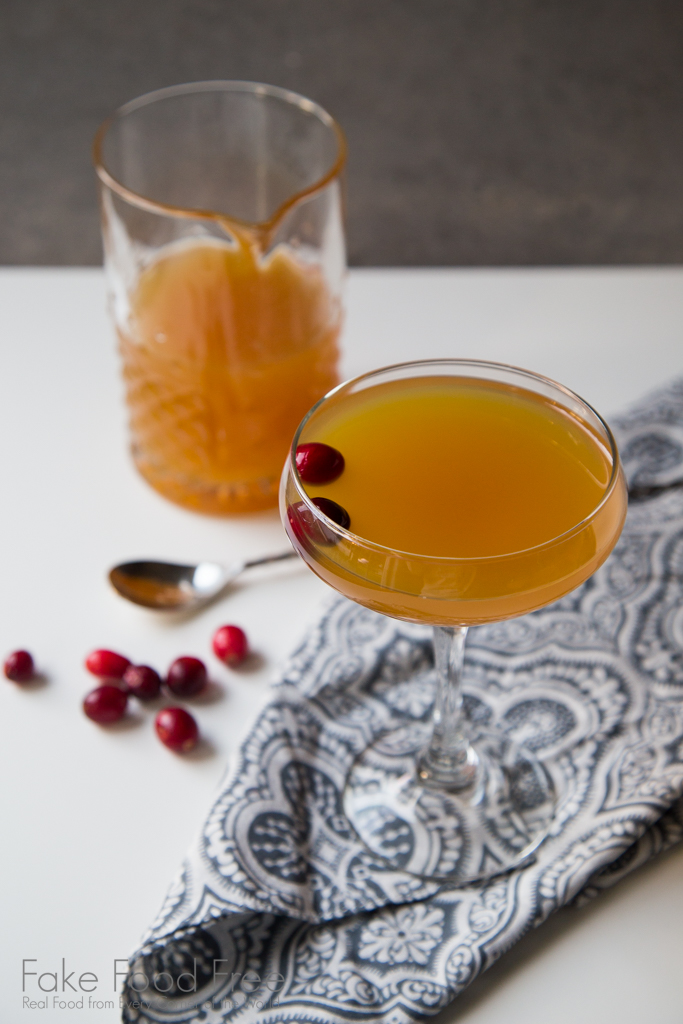 Apple Cider Rum Punch Cocktail Recipe | FakeFoodFree.com