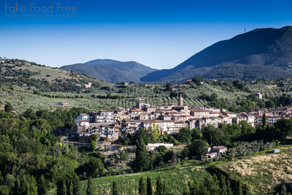 Torri of Sabina. Italy. Photo by Lori Rice. | FakeFoodFree.com