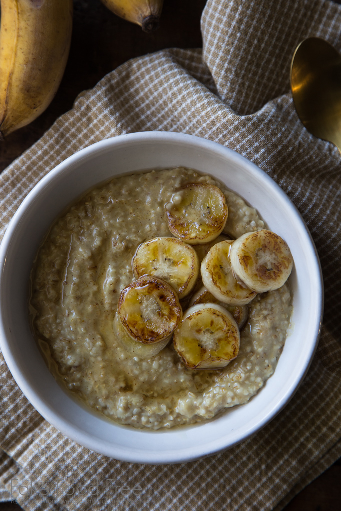 Coconut Curry Oatmeal with Thai Bananas! | Breakfast Recipe