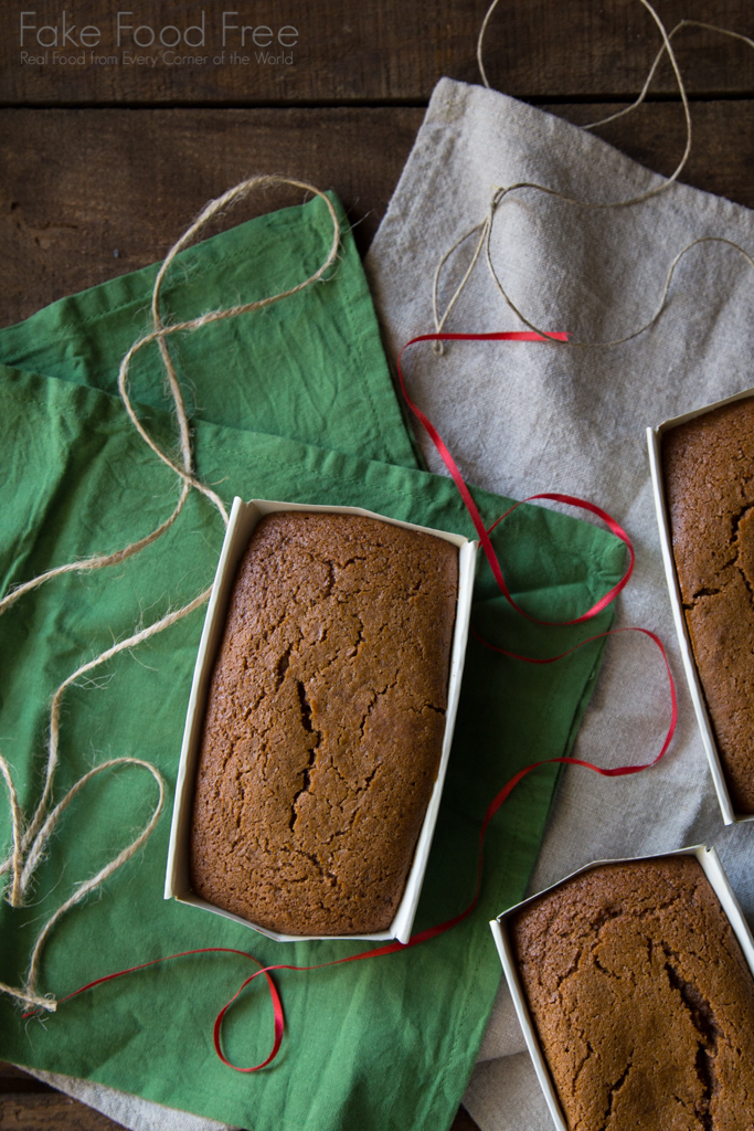 Gluten-Free Gingerbread from the cookbook, The Gluten-Free Bread Machine Cookbook, made without a bread machine. | Recipe and method @FakeFoodFree.com