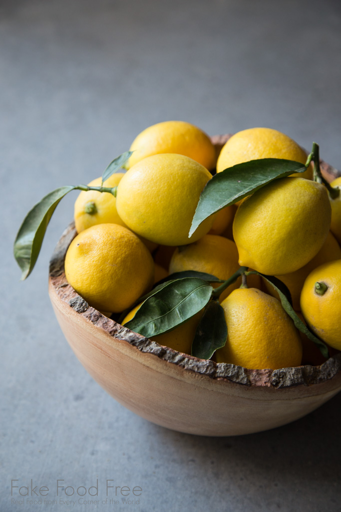 California Meyer Lemons. Photo by Lori Rice. 