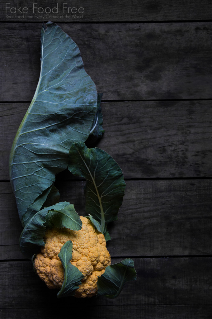 Orange Cauliflower. Photo by Lori Rice. 