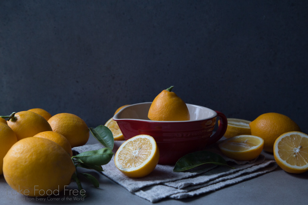 Meyer Lemons. Photo by Lori Rice. 