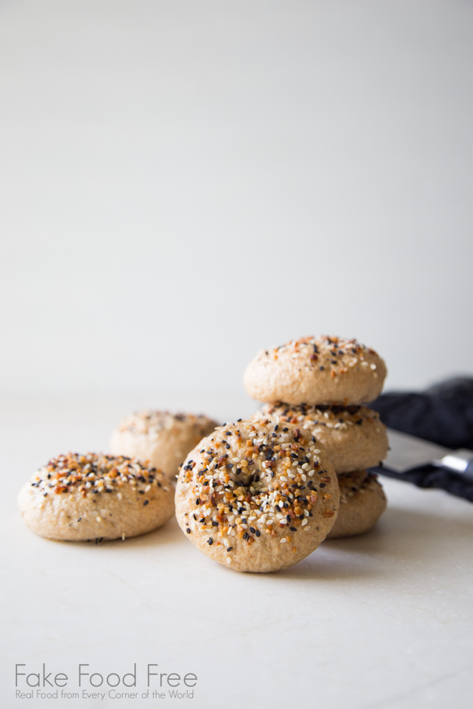 February in Photos - Homemade Bagels | Photo by Lori Rice