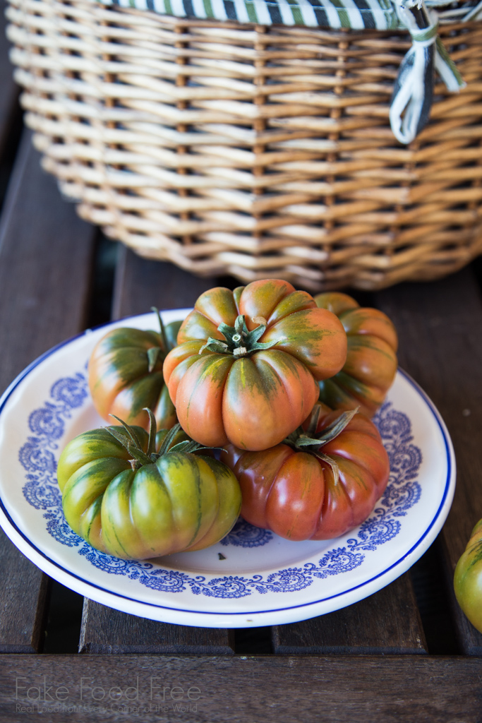 Italian Tomatoes | Food Photography in Rome | FakeFoodFree.com