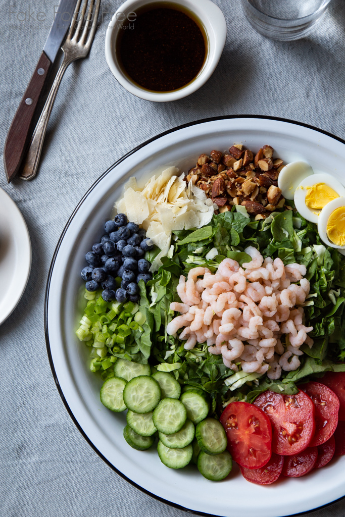 Summer Shrimp Cobb Salad Recipe