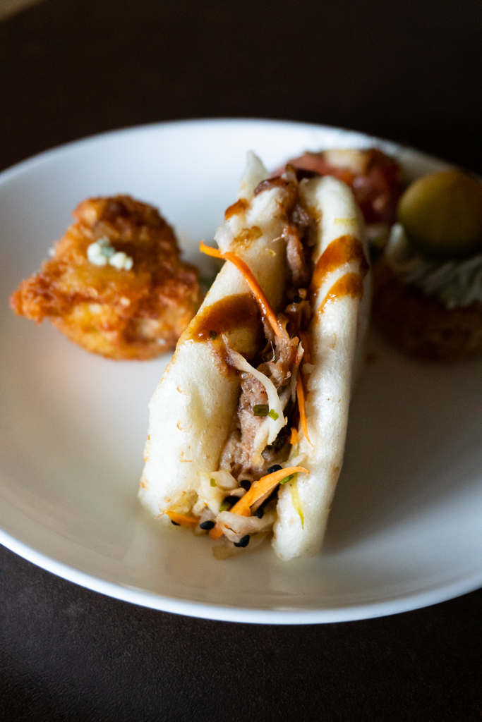 Gold Floor Snacks at the Fairmont Orchid