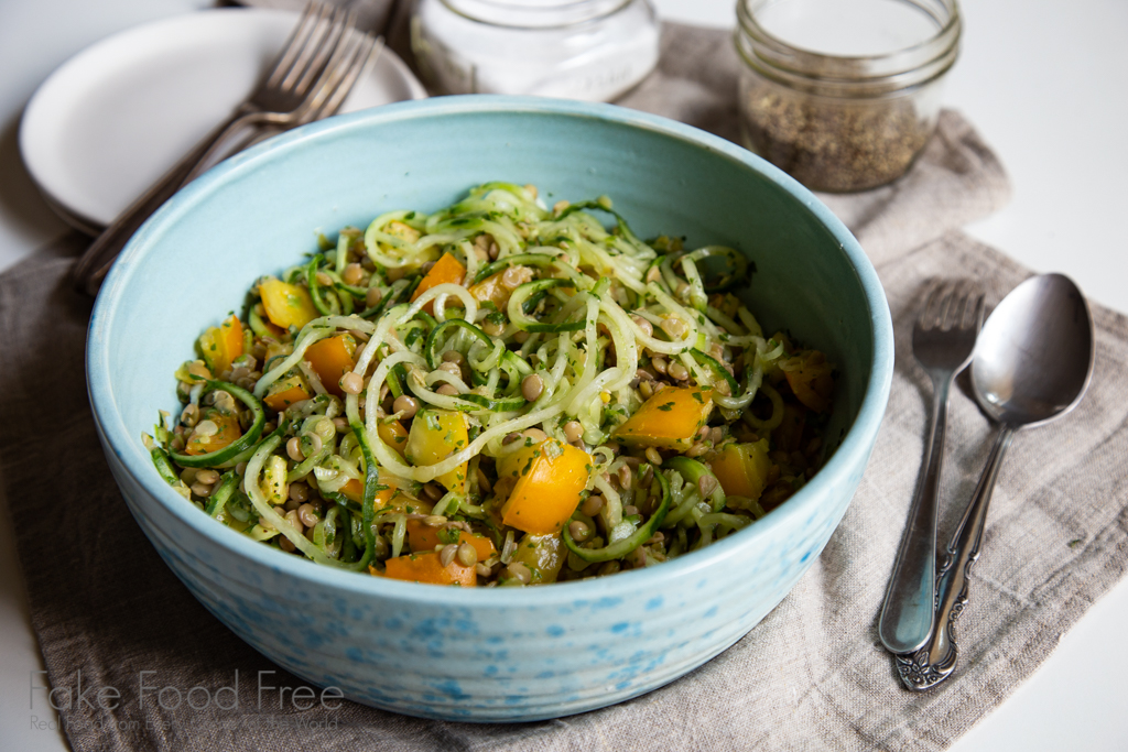 Lentil Salad with Cilantro Dressing Recipe 