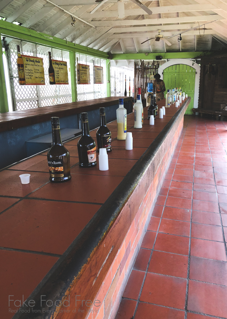 Rum Distillery Tasting Room St. Lucia