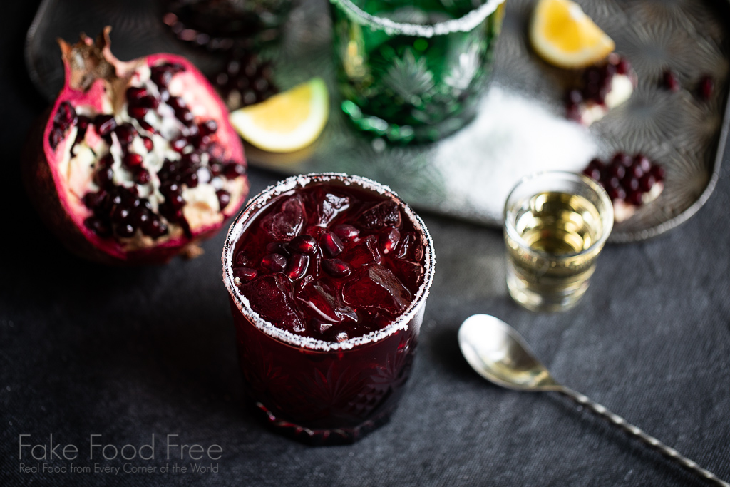 Pomegranate Jalapeno Margaritas Fake Food Free